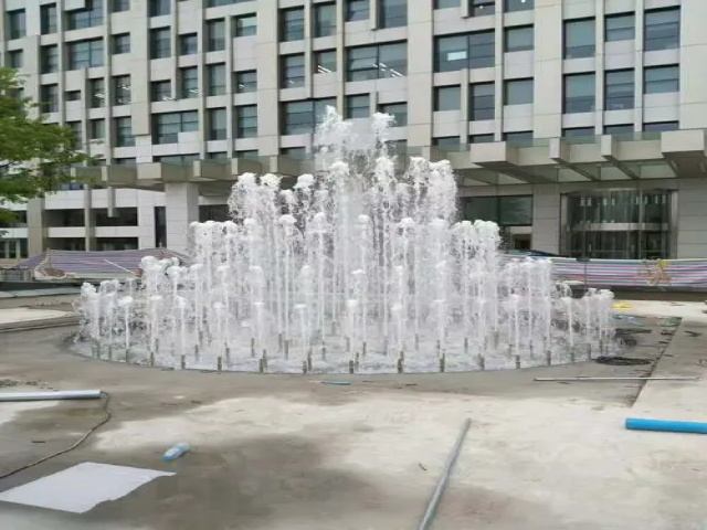 城中喷泉水景制作